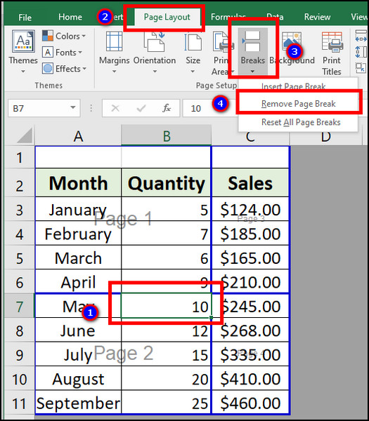 excel-remove-horizontal-page-break-from-page-break-preview-2