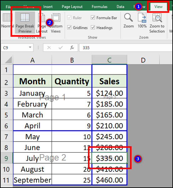 excel-remove-vertical-page-break-from-page-break-preview