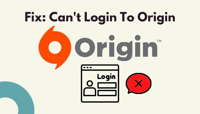 Fix Online login is currently unavailable - Origin error on Windows PC