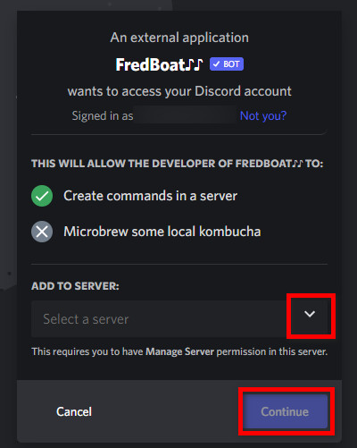 fredboat-select-server