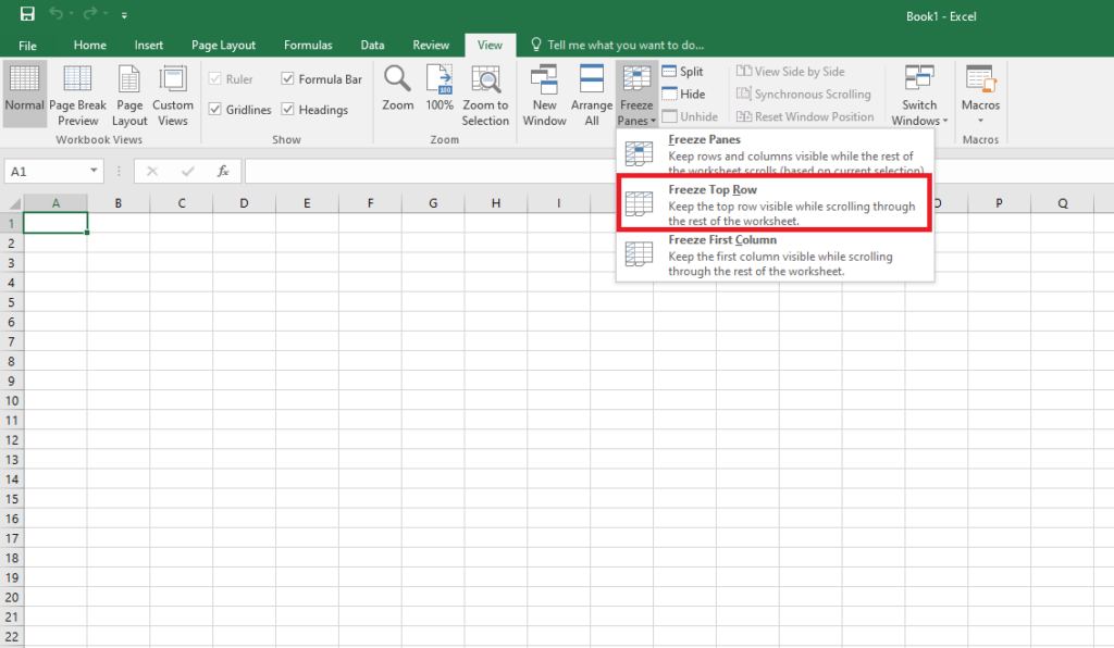 Freeze A Row In Excel Freeze Rows And Columns 2024 2632