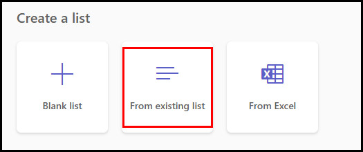 from-existing-list