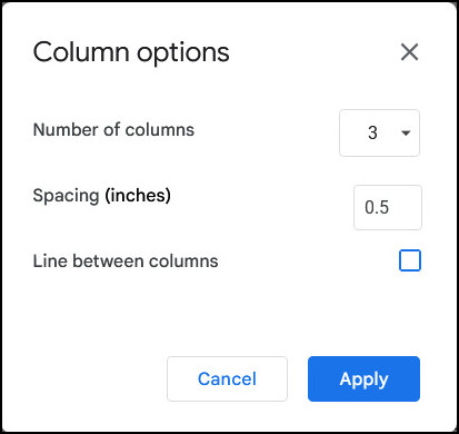 gdocs-column-options