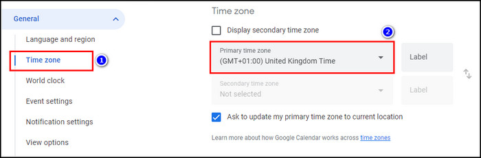 Shared Outlook Calendar Showing Wrong Timezone in Google Calendar