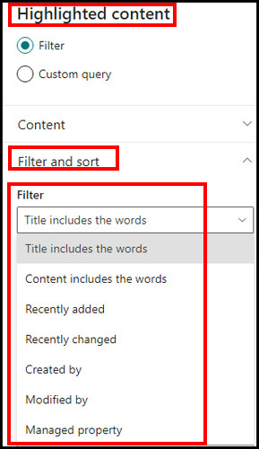 highlighted-content-filter-options