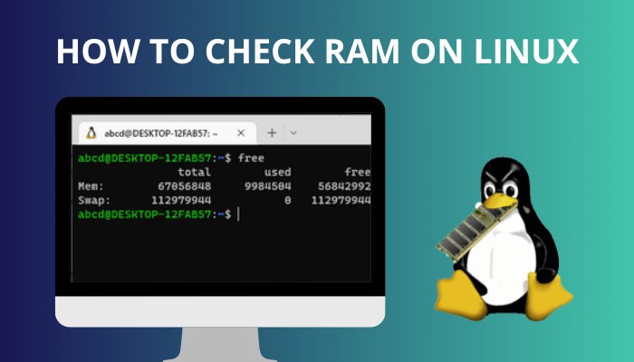 how-to-check-ram-on-linux