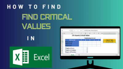 how-to-find-critical-values-in-excel