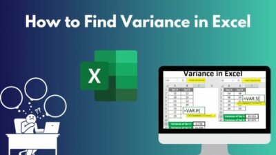 how-to-find-variance-in-excel