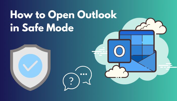 how to open outlook in safe mode using cmd