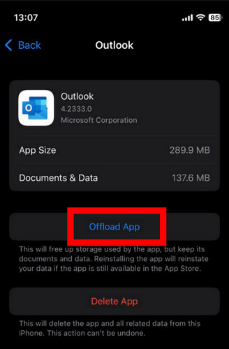 ios-outlook-offload-app
