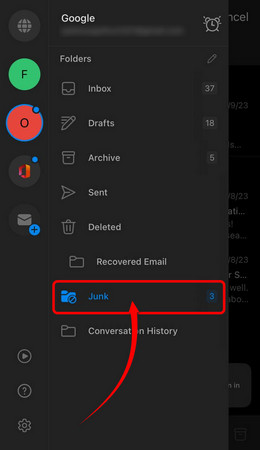 junk-folder-outlook-mobile