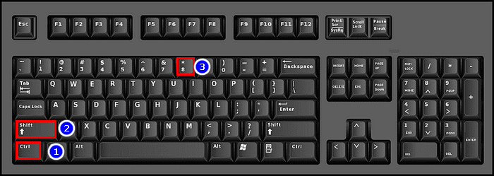 keyboard-shortcut-display-non-printing-characters-word