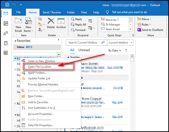 launch-outlook-and-right-click-to go-to-file-location