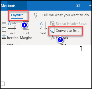 layout-tab-&- convert-to-text-option
