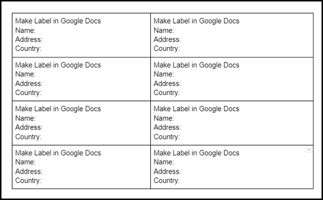 make-labels-google-docs-using-table