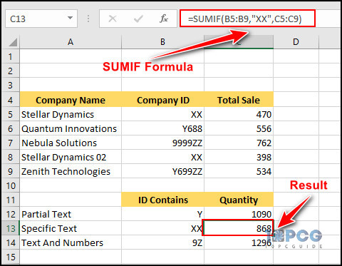 microsoft-excel-sum-with-specific-text