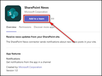 microsoft-teams-sharepoint-news-add