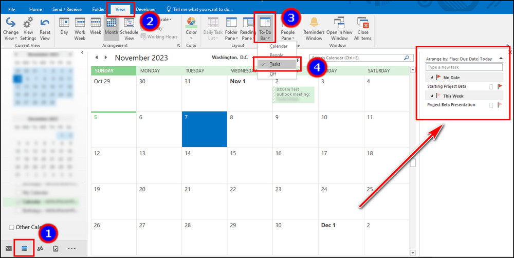 Sync MS To Do with Outlook Calendar Guide]