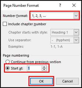How to Insert Roman Numerals and Page Numbers in Word