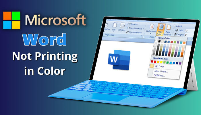 How Do You Print In Color On Microsoft Word