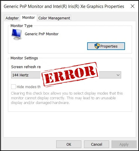monitor-drivers-errorss