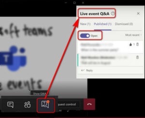 Enable the Q&A Option for Teams Live Events [Guideline 2024]