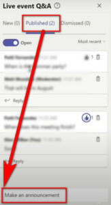 Enable the Q&A Option for Teams Live Events [Guideline 2024]