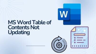 ms-word-table-of-contents-not-updating
