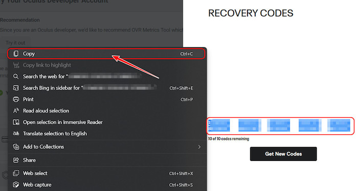 oculus-copy-recovery-codes