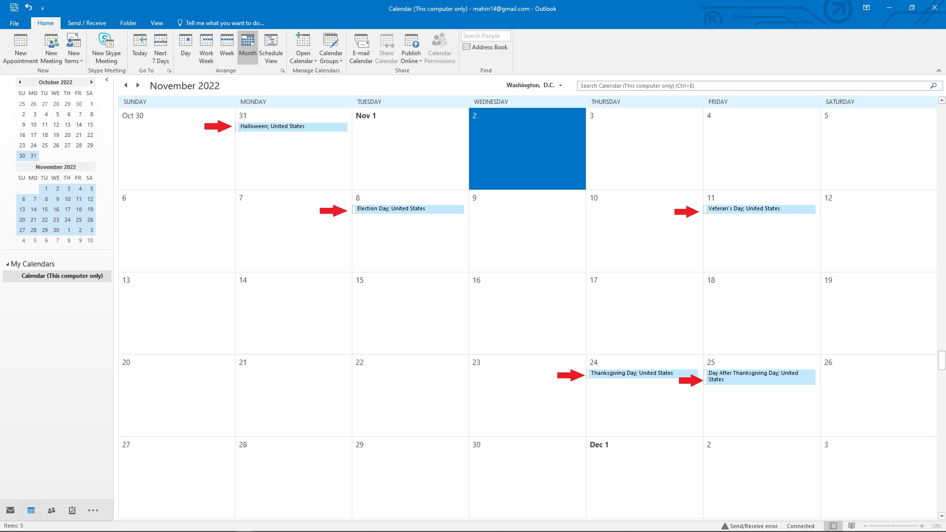 How To Add US Holidays To Outlook Calendar [Easy Guide 2024]