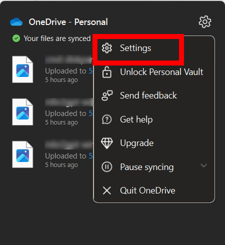 onedrive-settings