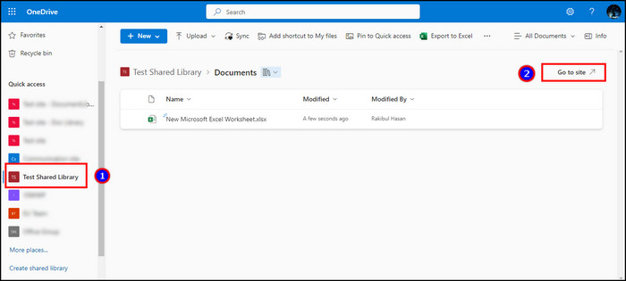 onedrive-shared-library-go-to-site