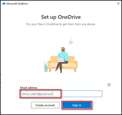 onedrive-sign-in-email