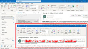 Open Email In Separate Window In Outlook Quick Guide Open Email In Separate Window In Outlook Quick Guide