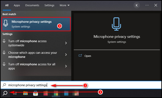 open-microphone-privacy-settings