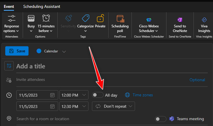 outlook-all-day-event-option