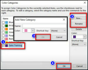 How to Assign a Color Category to Outlook Calendar [2024]