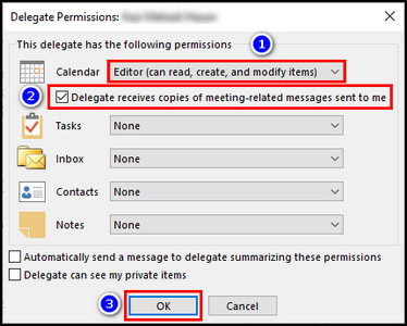 Send an Email On Behalf in Outlook Get Delegate Access
