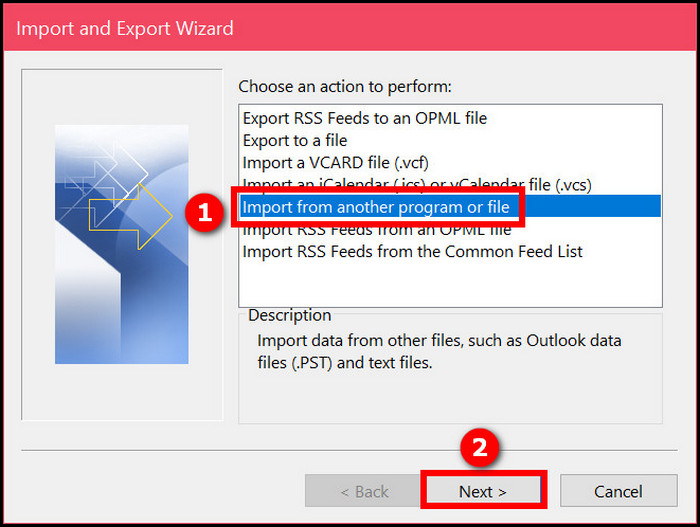 outlook-import-from-another-pst-file
