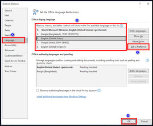 How to Change Default Language on Outlook [All Versions 2024]