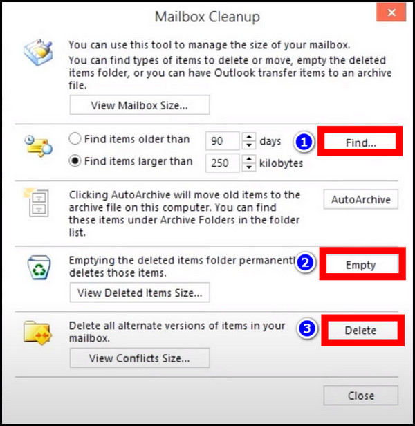 outlook-mailbox-cleanup