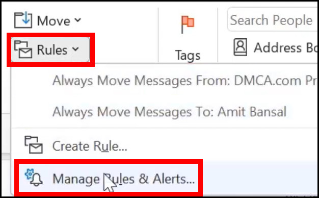 outlook-manage-rules