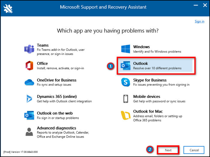 outlook-microsoft-support-and-recovery-assistant