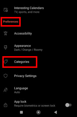 outlook-mobile-preferences-categories