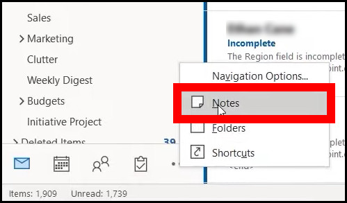 outlook-notes