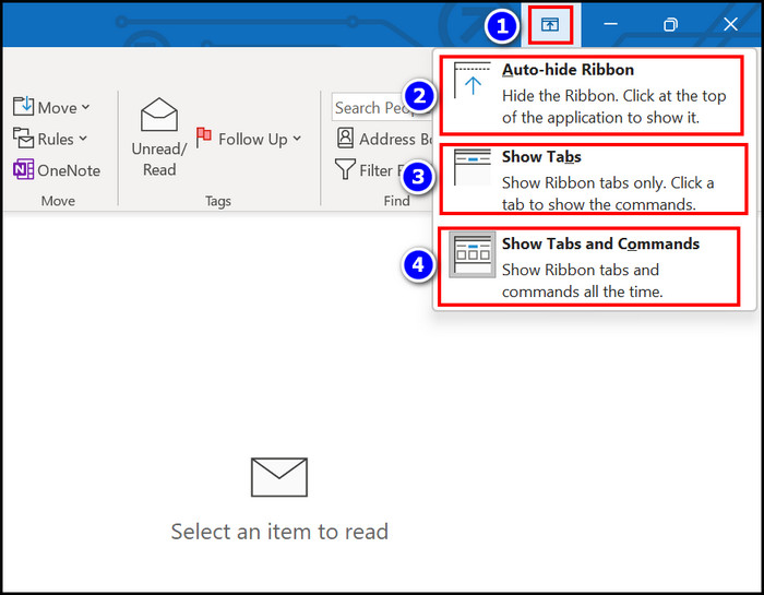 How To Change Ribbon Size In MS Outlook Easiest Ways 2024 