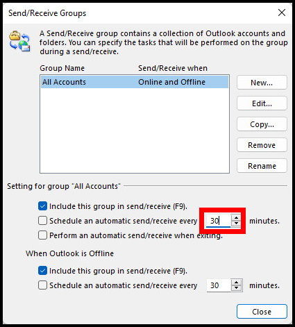 outlook-send-receive-duration