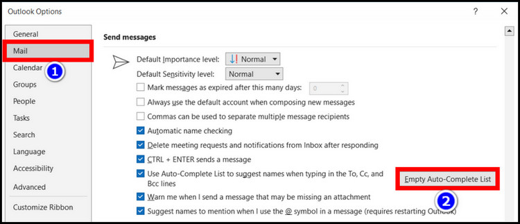 outlook-settings-mail-empty-autocomplete-list