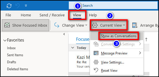 How To Find Attachments In Outlook Thread Or Email Chain