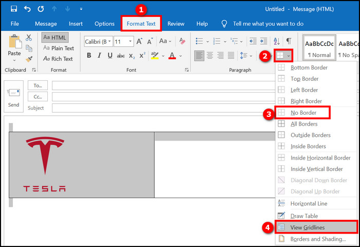outlook-table-no-border-disable-guidelines